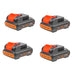 For Dewalt 12V Battery 3Ah Replacement | DCB120 Lithium Battery (4 Pack）